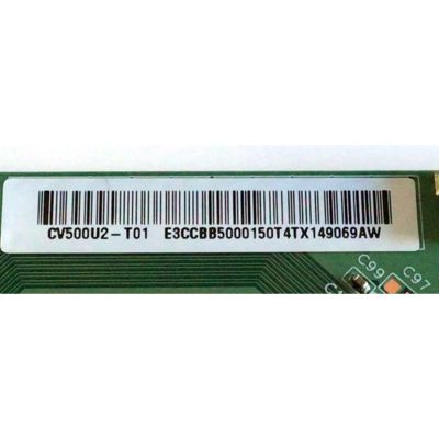 T-CON ORIGINAL PARA TV HISENSE / NUMERO DE PARTE E3CCBB5000150 / CV500U2-T01 / PANEL TPT500WR / MODELOS NS-50F501NA22 / HKP50RUHD2 / E4STA5017 / D50-F1 / WE50UT4108 / ONA50UB19E05 / 50R6E / LC-50Q7180U / 50PFL4864 / Q50UST1 / 50S421 / 50S423 / 50S425 - Imagen 2